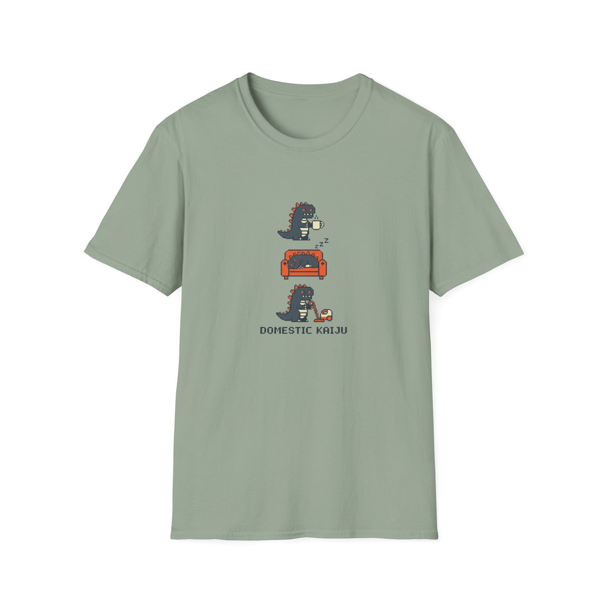 8-Bit Domestic Kaiju T-Shirt